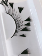 Women long Black Feather Mermaid Peacock Party Fake False Eyelashes Eye lashes
