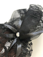 Women Opera Bride Hollywood Fancy Wedding Flare Short Lace Black Gloves Cover
