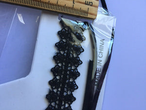 Women retro BOHO Black Lace Syn Suede leather neck choker short Necklace Strap