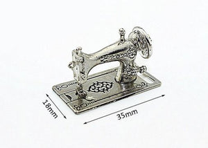 Cute Miniature Mini Doll Cute Sewing machine Decoration Furniture Collection