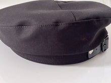 Women Teen Girl Retro Army Chic Beanie French Artist Black Round Beret Hat Cap