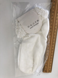 Lady Women Girl Retro White Fancy Ankle Ruffle Frilly Short Lace Cotton Socks