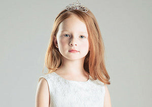Girls Kids Bridal Bridemaid Princess Ballet Crystal Hair Crown Headband Tiara