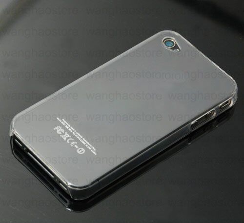 Apple Iphone 4 Pink/Blue/Black Clear case Ultra Slim Crystal new case phone case