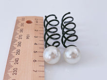 2x Women Girl Pearl Wedding Professional Hair Bun Styling Twist Bobby Pin Grips