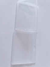 2 AU Clear Opal Credit Name Swipe Card Security badge ID Lanyard Holder Case