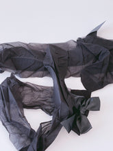 Women Sexy Black Bow Lace High Thigh Over Knees Pantyhose Tights Stockings