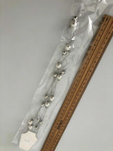 Women Lady Girls Pearl Slim Party Metallic Silver Chain Beads Dress Tassel Belt