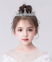 Children Kids Flower Girl Crown Princess Birthday Crystal Tiara Hair Headband