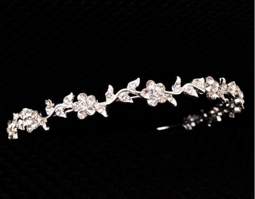 Women Girl Wedding Crystal Rhinestone bling Hair Band Headband Hoop Tiara Crown