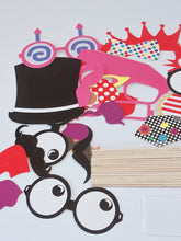 31PC Fun Novelty Happy Birthday Mustache wedding Party Photo booth PROP selfie