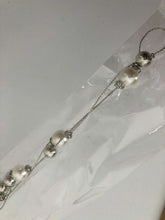 Women Lady Girls Pearl Slim Party Metallic Silver Chain Beads Dress Tassel Belt