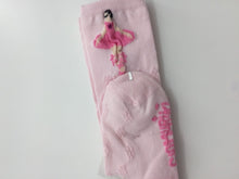 New Girl Kids Children Dance Ballet Girl Print Pink Cute Boot Socks 3-5Years