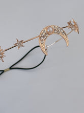 Women Star Moon Party Crescent Bohemian boho Halo Forehead Hair head band Cuff