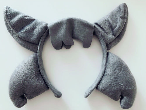 Women Girl Boy Kid Fox Grey Wolf Dog Ear Costume party hair head band Headband