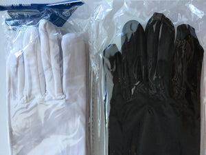 AU Men white or black Party Fancy Costume Magician Driving SHORT Satin Gloves