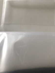 5x Back to School B5 sized Plastic Protective Clear Exercise Book Cover wrap