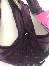 Purple Women Sexy Foreplay Open Crotch Pearl G-string Panties Thong Lingerie