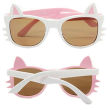 Children Kid Girl 400 UV Protect Cat Kitty Shape Cute eye sunglasses 5-12 Year