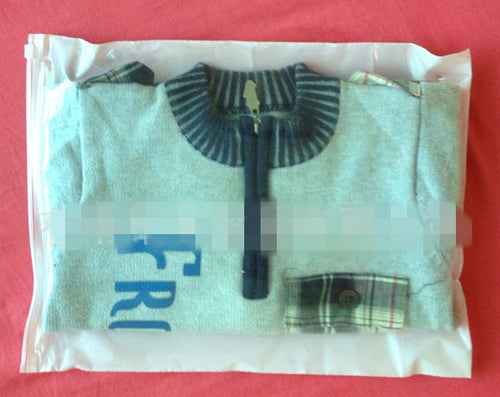 5PC Travel Cosmetic Sock Luggage Clear Organizer Storage Zipper PVC Plastic Bag