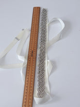 Women Cream White Crystal Rhinestone Prom Wedding Waist Dress Satin Sash Belt