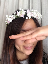 Women Flower Leaf Boho Party Wedding Beach Crown hair headband Garland Wreath