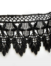 Women Lady Girl Black Crochet Lace Party Hair Band Headband Crown Tiara Prop