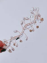 Women Bride Rice Pearl Bead Party Head Hair Band Headband Tiara Hoop Fascinator