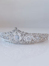 Elegant Retro Silver Cubic zircon Crystal Tiara – Bridal & Prom Rhinestone crown for Women