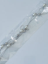 Women Lady Girls Pearl Slim Party Metallic Silver Chain Beads Dress Tassel Belt