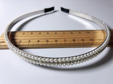 Women Lady Girl Pearl Crystal Beads Hair Head Band Headband Party Tiara Hoop