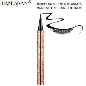 Self-adhesive Eyelash Glue Waterproof Black Liquid Magic eye Liner Eyeliner