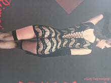 Women Lady Sexy Foreplay Fishnet net bodysuit Night Tunic dress Body stockings