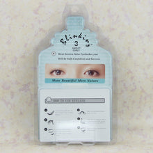 NEW 3Pairs Natural look Long Extension cross Fake False Eyelashes eye lashes