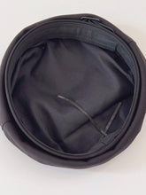 Women Teen Girl Retro Army Chic Beanie French Artist Black Round Beret Hat Cap