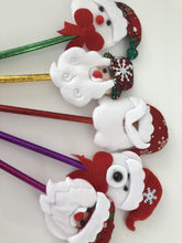 4x Xmas Christmas Santa Claus snowman Ball Pen Party Novelty Favor Favour Gift