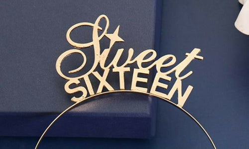 AU Sweet Sixteen 16th Birthday Party Tiara Crown Hair Band Head band headband