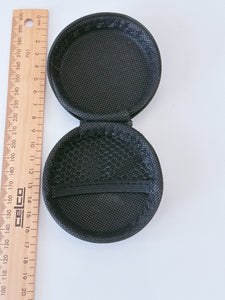 Travel Earbud Coin Small Jewlery Accessory Round Organizer Case Container Box
