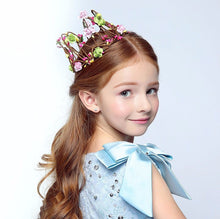 Flower Girl Fairy Wedding Party Hair Headpiece Headband Crown Tiara Garland