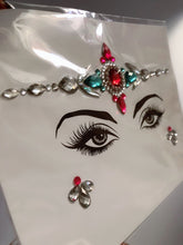 Crystal Shine Bling Gems Dance Performance Forehead Face Eye Sticker makeup art