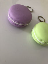 2x Slow rising Macaroon Macaron Keyring Squeeze toy Strap Novelty gift