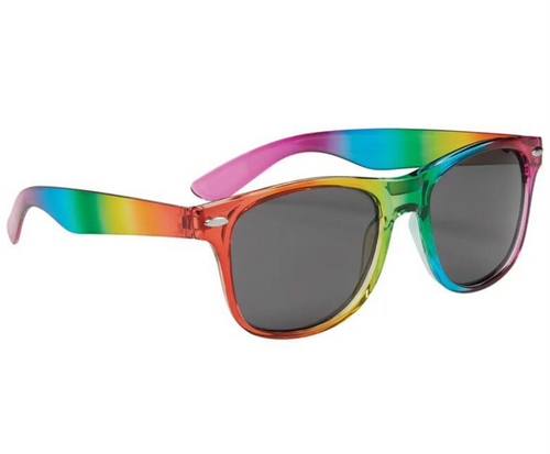 Women Retro Trendy Funky Rainbow colorful UV Sun Eye glasses wear Sunglasses