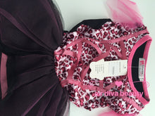 Kids Girl Pink dots Cat Kitty Costume Halloween PARTY Dress Tulle Tutu headband