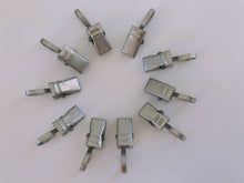 AU 10x Small Stainless Steel Metal Curtain Hanging Clips Claws with Hook Clamps