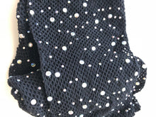 Women Crystal Rhinestone bling Fishnet Open Crotch Pantyhose Stockings Tights