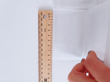 2 AU Clear Opal Credit Name Swipe Card Security badge ID Lanyard Holder Case