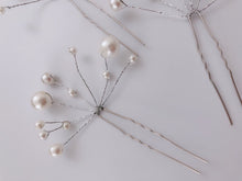 3 Women Prom Dance White Pearl Wedding Bride Night Styling Hair Bobby U pin Comb