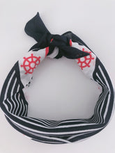 Women Men Girl Cotton Navy Sailor Anchor Marine Bandana Hair Headband Wrap Scarf