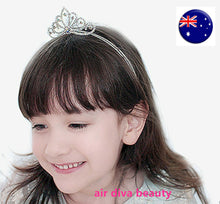 Girls Kids Bridal Bridemaid Princess Ballet Crystal Hair Crown Headband Tiara