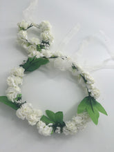 Women Flower Girl Fairy wedding Bride Hair Headband Crown Prop Garland+ bracelet